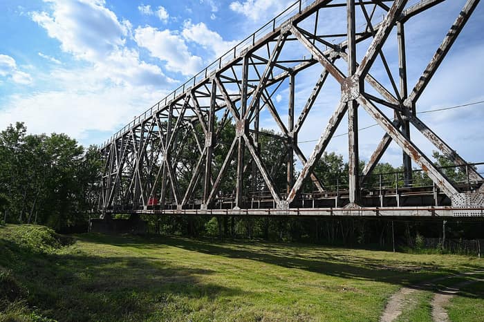 Il ponte Eiffel sul Prut a Ungheni