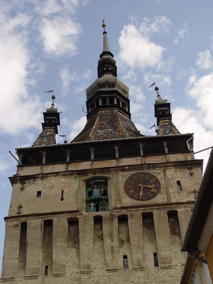 Stundturm von Sighișoara, Ansicht 2