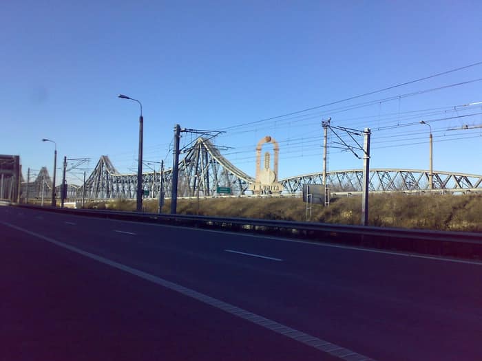 Le pont Anghel-Saligny à Cernavodă, 2010