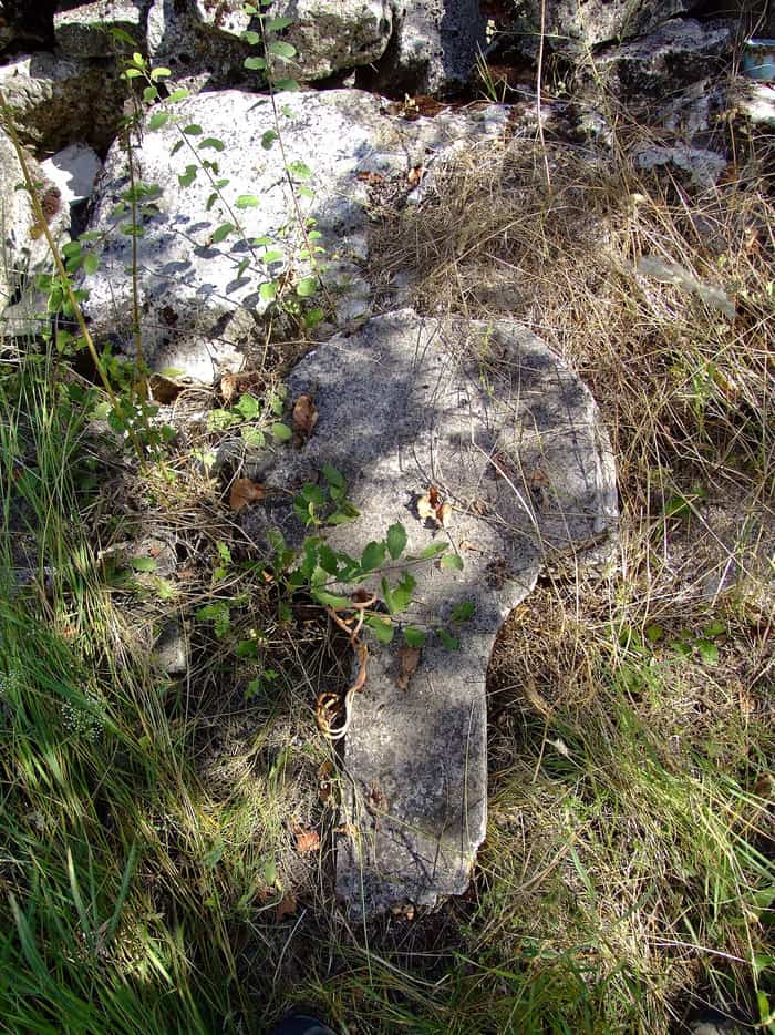 Una tegola romana trovata ad Adamclisi