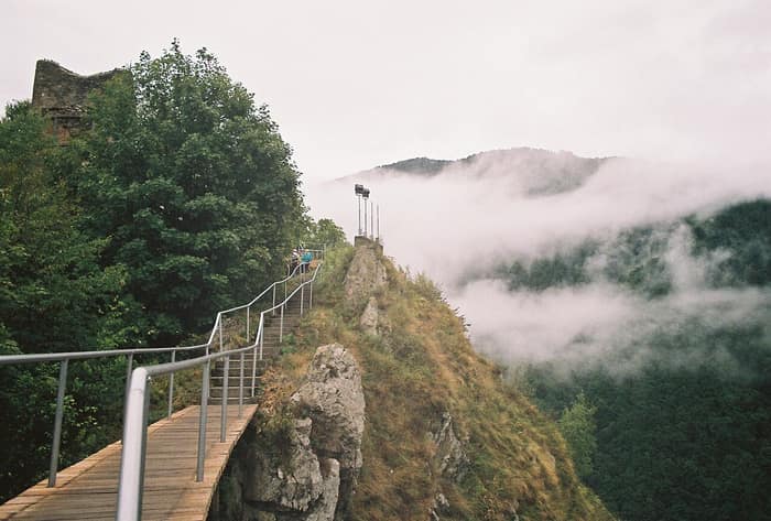 Burg Poenari, Ansicht 1