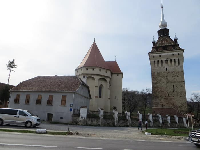 Kirchenburg Saschiz, Ansicht 1