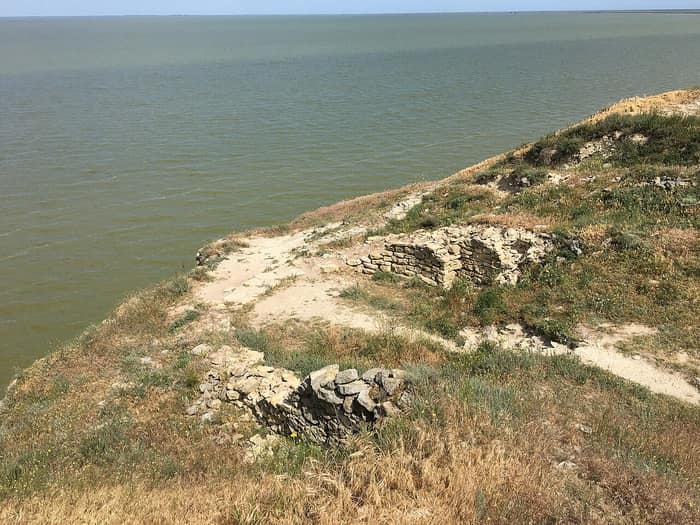 Ruinele unei basilici paleocreștine de la Argamum, a treia imagine