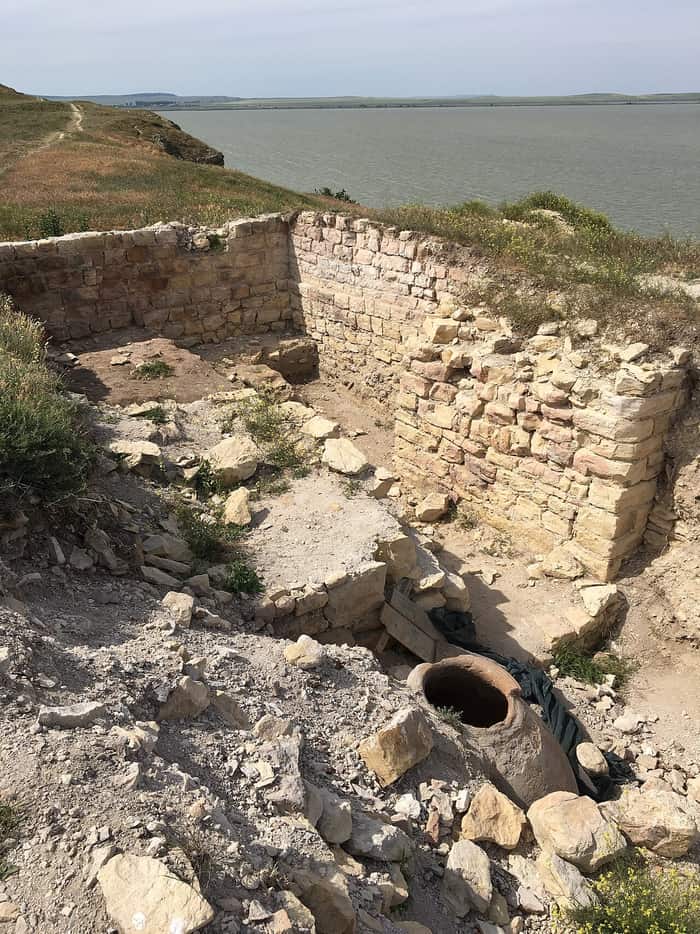 Construcții antice de la Argamum, prima imagine