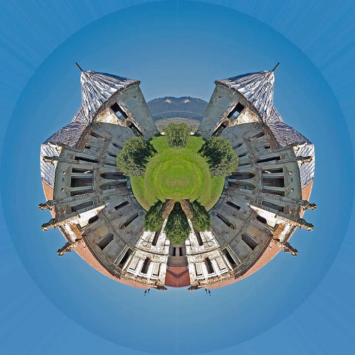 Le château Bánffy de Bonțida, vue d’ensemble