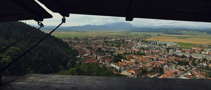 Veduta della città dalla fortezza