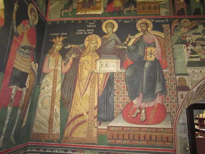 Chiesa di Borzești, vista 5