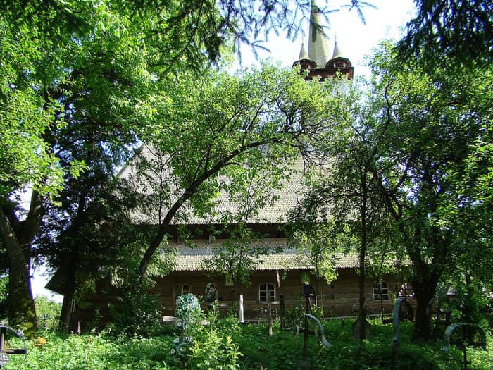 Holzkirche von Budești Josani, Ansicht 2