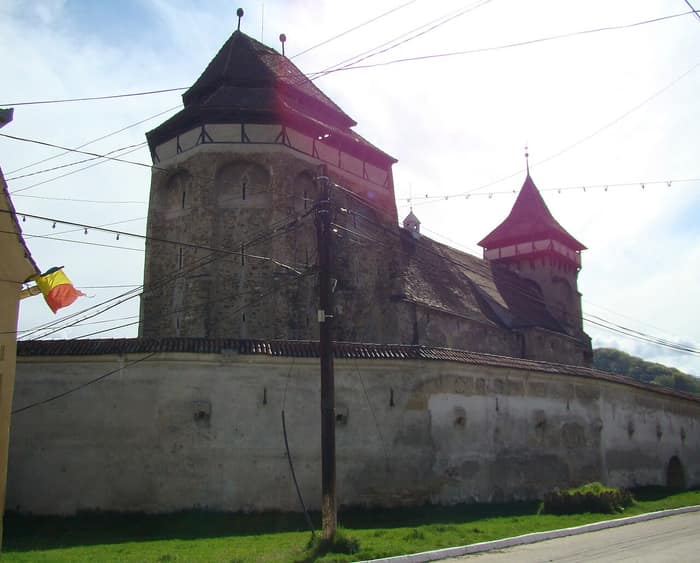 Die evangelische Wehrkirche von Wurmloch, Ansicht 3
