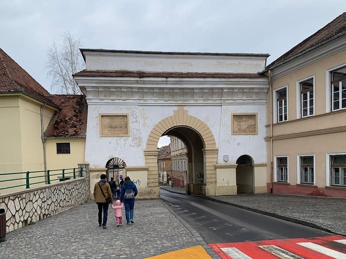La porte Șchei à Brașov