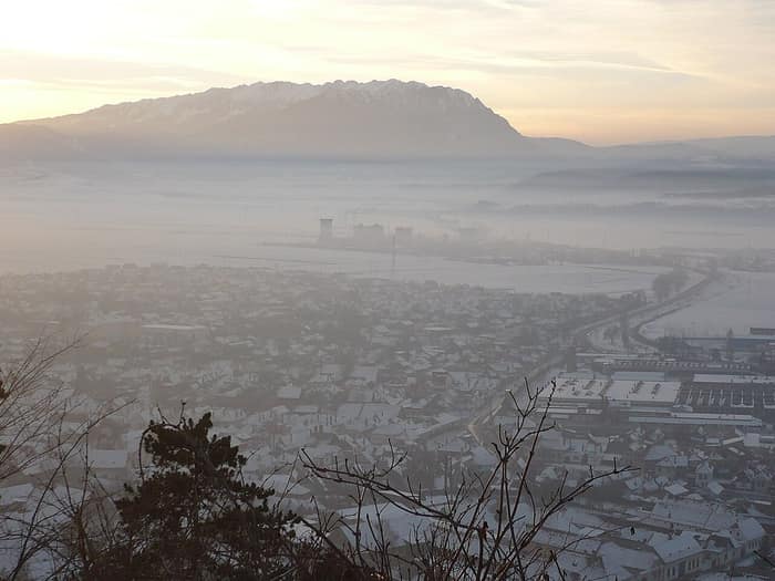Panorama dei monti visto dalla fortezza