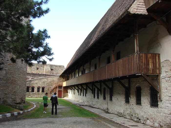 Cittadella di Făgăraș, veduta del monumento