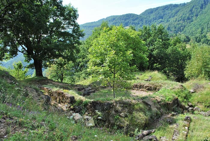 Forteresse dace de Căpâlna, vue 1