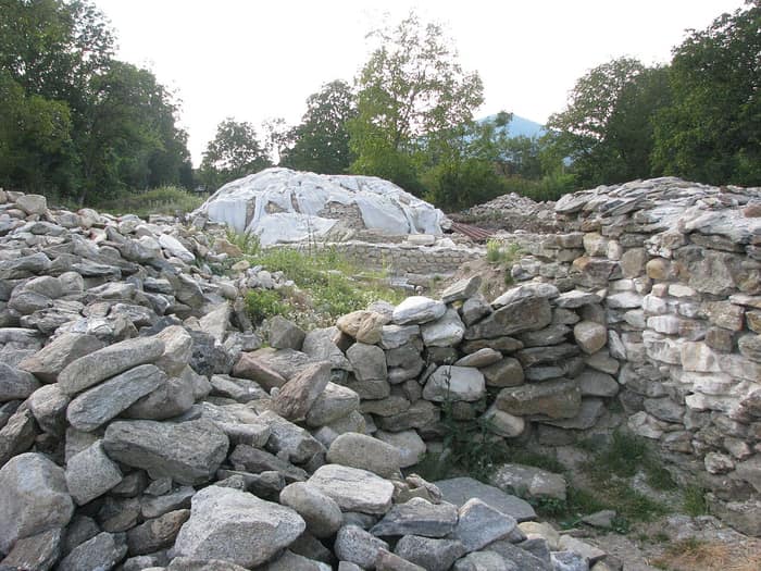Le forum d’Ulpia Traiana Sarmizegetusa, vue 2