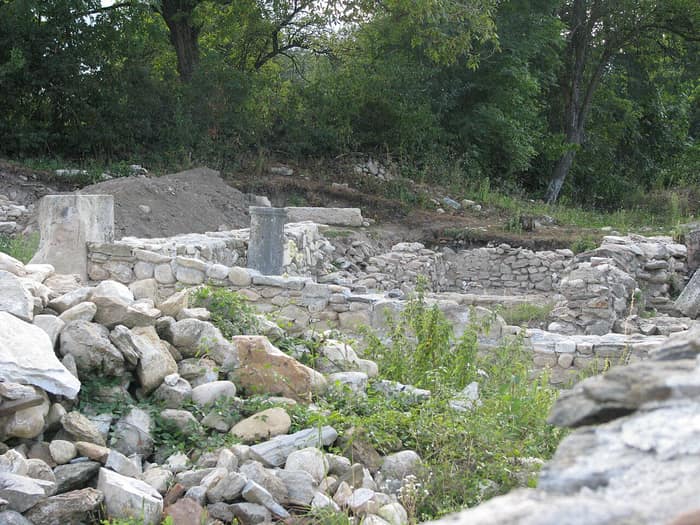 Le forum d’Ulpia Traiana Sarmizegetusa, vue 3
