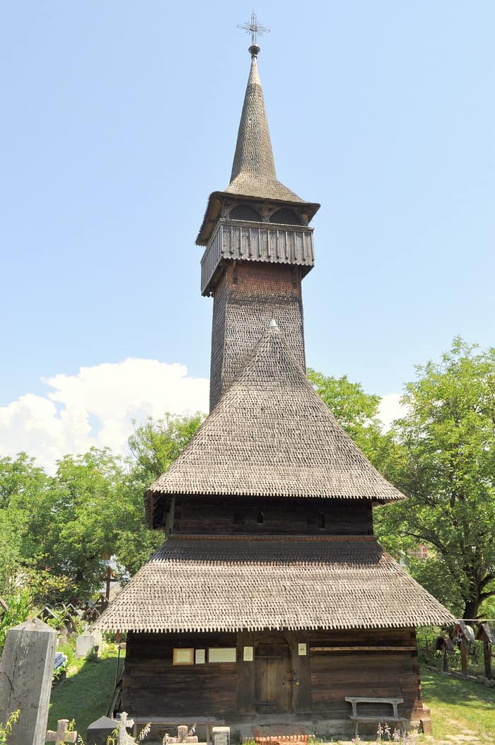 Église en bois d’Ieud Deal, vue 6