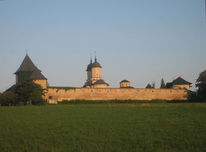 Il monastero di Cetățuia sulla sua collina a Iași