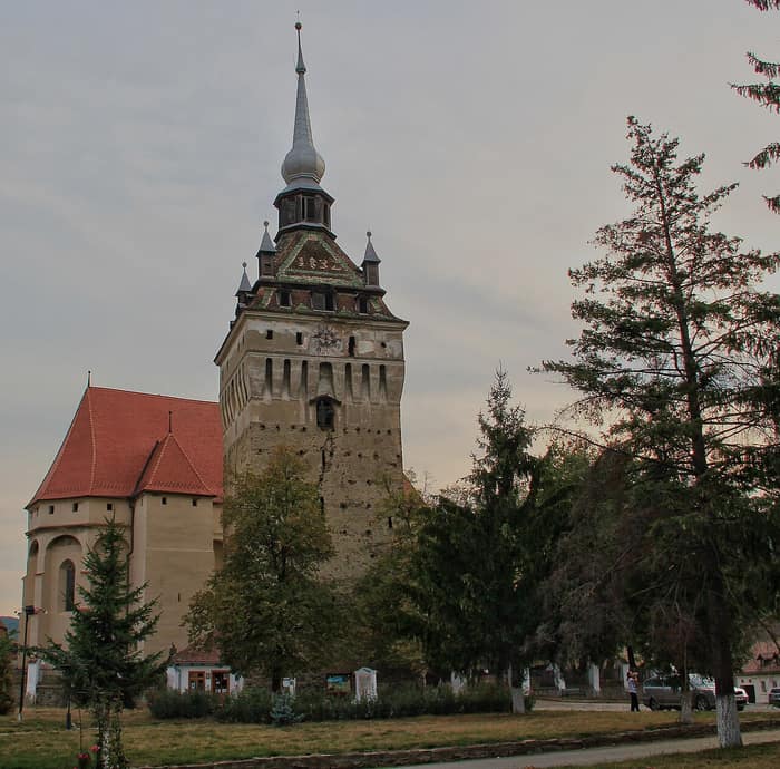 Der Turm der Kirchenburg Saschiz